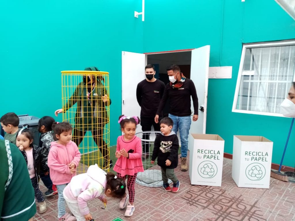 Reciclaje en colegio